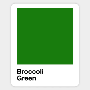 Pantone Broccoli Sticker